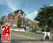 Maaari nang arestuhin si pastor apollo quiboloy anumang oras base sa inilabas na utos ng Senado.&#60;br/&#62;&#60;br/&#62;&#60;br/&#62;24 Oras is GMA Network’s flagship newscast, anchored by Mel Tiangco, Vicky Morales and Emil Sumangil. It airs on GMA-7 Mondays to Fridays at 6:30 PM (PHL Time) and on weekends at 5:30 PM. For more videos from 24 Oras, visit http://www.gmanews.tv/24oras.&#60;br/&#62;&#60;br/&#62;#GMAIntegratedNews #KapusoStream&#60;br/&#62;&#60;br/&#62;Breaking news and stories from the Philippines and abroad:&#60;br/&#62;GMA Integrated News Portal: http://www.gmanews.tv&#60;br/&#62;Facebook: http://www.facebook.com/gmanews&#60;br/&#62;TikTok: https://www.tiktok.com/@gmanews&#60;br/&#62;Twitter: http://www.twitter.com/gmanews&#60;br/&#62;Instagram: http://www.instagram.com/gmanews&#60;br/&#62;&#60;br/&#62;GMA Network Kapuso programs on GMA Pinoy TV: https://gmapinoytv.com/subscribe