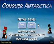 Play Conquer Antarctica - Fun Battle Game! at FunHost.Net/conquerantarctica Command your penguin squad in order to gain power over the Antarctica ice territory... You have to eliminate all the enemy penguins on each level in order to advance with your campaign. (Christmas, New Year Game ).&#60;br/&#62;&#60;br/&#62;Play Conquer Antarctica - Fun Battle Game! for Free at FunHost.Net/conquerantarctica on FunHost.Net , The Fun Host of Apps and Games!&#60;br/&#62;&#60;br/&#62;Conquer Antarctica - Fun Battle Game! Game: FunHost.Net/conquerantarctica &#60;br/&#62;www: FunHost.Net &#60;br/&#62;Facebook: facebook.com/FunHostApps &#60;br/&#62;Twitter: twitter.com/FunHost &#60;br/&#62;