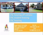 Mosaic Student Communities specializes in providing the USC Student Housing Off Campus. We provide USC students with roommates and USC Housing.&#60;br/&#62;http://www.mosaic-msc.com&#60;br/&#62;