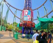 DARE 2 DR0P Ride at Imagicaa Theme Park, Khopoli - Lonavala (INDIA)&#60;br/&#62;&#60;br/&#62;Gear up for an extreme thrill adventure.&#60;br/&#62;This ride will shoot you like a rocket in the sky in a matter of seconds. Experience a total free fall from the height of 132 feet with DARE 2 DR0P