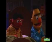 Ernie is afraid and can&#39;t sleep. His imagination is running wild with scary things like spooky scary monsters that go &#92;
