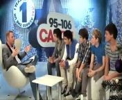 Watch One Direction being interviewed backstage at the Capital FM Jingle Bell Ball by Roberto