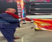 Paul Heyman Cry During Jey Uso vs Roman Reigns Match