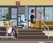 Brian runs into Quagmire at the gym.