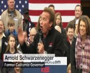 Ohio, Arnold Schwarzenegger announced his endorsement of Ohio Gov. John Kasich for Republican presidential nomination