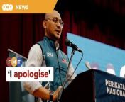 Hezry Yasin issues an apology, clarifying his stance as just a personal&#60;br/&#62;view with no intention to disrespect the royal institution.&#60;br/&#62;&#60;br/&#62;Read More: https://www.freemalaysiatoday.com/category/nation/2024/04/14/pas-man-apologises-over-posting-on-king/&#60;br/&#62;&#60;br/&#62;Laporan Lanjut: https://www.freemalaysiatoday.com/category/bahasa/tempatan/2024/04/14/enggan-tadah-tangan-doa-buat-sultan-dan-agong-ahli-pas-mohon-maaf/&#60;br/&#62;&#60;br/&#62;Free Malaysia Today is an independent, bi-lingual news portal with a focus on Malaysian current affairs.&#60;br/&#62;&#60;br/&#62;Subscribe to our channel - http://bit.ly/2Qo08ry&#60;br/&#62;------------------------------------------------------------------------------------------------------------------------------------------------------&#60;br/&#62;Check us out at https://www.freemalaysiatoday.com&#60;br/&#62;Follow FMT on Facebook: https://bit.ly/49JJoo5&#60;br/&#62;Follow FMT on Dailymotion: https://bit.ly/2WGITHM&#60;br/&#62;Follow FMT on X: https://bit.ly/48zARSW &#60;br/&#62;Follow FMT on Instagram: https://bit.ly/48Cq76h&#60;br/&#62;Follow FMT on TikTok : https://bit.ly/3uKuQFp&#60;br/&#62;Follow FMT Berita on TikTok: https://bit.ly/48vpnQG &#60;br/&#62;Follow FMT Telegram - https://bit.ly/42VyzMX&#60;br/&#62;Follow FMT LinkedIn - https://bit.ly/42YytEb&#60;br/&#62;Follow FMT Lifestyle on Instagram: https://bit.ly/42WrsUj&#60;br/&#62;Follow FMT on WhatsApp: https://bit.ly/49GMbxW &#60;br/&#62;------------------------------------------------------------------------------------------------------------------------------------------------------&#60;br/&#62;Download FMT News App:&#60;br/&#62;Google Play – http://bit.ly/2YSuV46&#60;br/&#62;App Store – https://apple.co/2HNH7gZ&#60;br/&#62;Huawei AppGallery - https://bit.ly/2D2OpNP&#60;br/&#62;&#60;br/&#62;#FMTNews #HezryYasin #PAS #apologise
