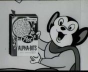 1950s Alpha Bits and MIGHTY MOUSE cereal TV commercial with a villain cat&#60;br/&#62;&#60;br/&#62;PLEASE click on the FOLLOW button - THANK YOU!&#60;br/&#62;&#60;br/&#62;You might enjoy my still photo gallery, which is made up of POP CULTURE images, that I personally created. I receive a token amount of money per 5 second viewing of an individual large photo - Thank you.&#60;br/&#62;Please check it out at CLICK A SNAP . com&#60;br/&#62;https://www.clickasnap.com/profile/TVToyMemories