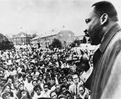 This Day in History: , Dr. Martin Luther King Jr. Is Assassinated.&#60;br/&#62;April 4, 1968.&#60;br/&#62;King was shot and killed &#60;br/&#62;as he stood on the second-floor balcony &#60;br/&#62;of the Lorraine Motel in Memphis, TN.&#60;br/&#62;The “apostle of nonviolence” &#60;br/&#62;had gone to Memphis in support &#60;br/&#62;of a sanitation workers&#39; strike.&#60;br/&#62;Widely recognized as the most prominent &#60;br/&#62;face of the American Civil Rights Movement, &#60;br/&#62;Dr. King was just 39 years old.&#60;br/&#62;In a prophetic speech the night before his murder, &#60;br/&#62;King stated that, “I’ve seen the promised land. &#60;br/&#62;I may not get there with you.&#92;