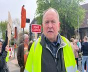 Protest marks a year since major road collapse from mark meissen