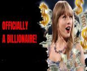 Taylor Swift reaches billionaire status!From country sweetheart to pop icon, her journey is truly remarkable. #TaylorSwift #Billionaire #PopIcon