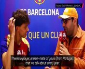 Barcelona&#39;s Joao Felix said Manchester City star Bernardo Silva asks about the club, fuelling transfer talk