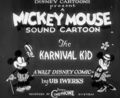 Mickey Mouse - The Karnival Kid (1929) from mouse tuffy