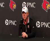 Louisville HC Jeff Brohm Spring Game Postgame (4\ 19\ 24) from 24 game