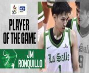 UAAP Player of the Game Highlights: Dryx Saavedra goes on the offensive for FEU from 9 feu