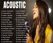 Best Acoustic Songs of All Time - New Trending Acoustic Love Songs 2024 from all song of projapoti filmestiality