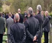 Major John Allan's funeral from thrash funeral vanity video