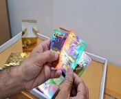 Unboxing and Review of Pokemon Rainbow Foil Card Assorted Cards