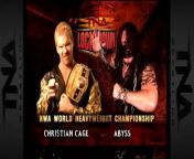 TNA Lockdown 2006 - Abyss vs Christian Cage (Six Sides Of Steel Match, NWA World Heavyweight Championship) from www se six video ka
