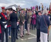 The 80th Exercise Tiger Memorial at Torcross