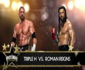 Triple H vs Roman Reigns - Full WrestleMania 39 Sunday Highlights 2024 from 2015 roman mp3 song