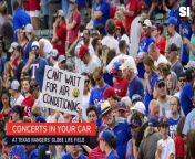 SI&#39;s Bri Amaranthus and Chris Halicke discuss the Concert in Your Car series the Texas Rangers are hosting in the parking lots of their brand new ballpark, Globe Life Field.