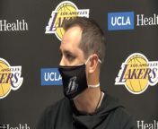 Lakers Coach Frank Vogel Gives An Update On Rajon Rondo from rajon video