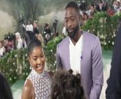 Gabrielle Union and Dwyane Wade chat with THR on the 2024 Met Gala steps and reveal how they plan to have certain conversations with their youngest daughter Kaavia James. Plus, Dwyane Wade fangirls over meeting Ed Sheeran on the carpet.