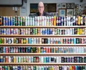 A man has been forced to sell the UK&#39;s largest collection of beer cans for £25k - after it got so big he needed an extension. &#60;br/&#62;&#60;br/&#62;Nick West, 65, had been gathering an impressive collection of unusual and rare cans for 42 years and had amassed 10,300 of them at his peak.&#60;br/&#62;&#60;br/&#62;The father-of-two from North Somerset initially made the “heartfelt” decision to trim down his £25,000 collection - to just 1,500.&#60;br/&#62;&#60;br/&#62;But two years ago, the couple moved to Ledbury, Herefordshire from Langford, in North Somerset - having previous lived in Clevedon for 33 years.&#60;br/&#62;&#60;br/&#62;Moving to a smaller home meant Nick had to finally sell the remaining 1,497 cans because the couple had &#39;no space left for them&#39;.&#60;br/&#62;&#60;br/&#62;And he has now been left with just THREE in his once booming collection.&#60;br/&#62;&#60;br/&#62;He sold the remaining cans to a couple of Italian dealers who travelled all the way from Italy especially to collect his precious collection.&#60;br/&#62;&#60;br/&#62;Nick said: &#92;