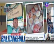 Libreng sakay at meryenda!&#60;br/&#62;&#60;br/&#62;&#60;br/&#62;Balitanghali is the daily noontime newscast of GTV anchored by Raffy Tima and Connie Sison. It airs Mondays to Fridays at 10:30 AM (PHL Time). For more videos from Balitanghali, visit http://www.gmanews.tv/balitanghali.&#60;br/&#62;&#60;br/&#62;#GMAIntegratedNews #KapusoStream&#60;br/&#62;&#60;br/&#62;Breaking news and stories from the Philippines and abroad:&#60;br/&#62;GMA Integrated News Portal: http://www.gmanews.tv&#60;br/&#62;Facebook: http://www.facebook.com/gmanews&#60;br/&#62;TikTok: https://www.tiktok.com/@gmanews&#60;br/&#62;Twitter: http://www.twitter.com/gmanews&#60;br/&#62;Instagram: http://www.instagram.com/gmanews&#60;br/&#62;&#60;br/&#62;GMA Network Kapuso programs on GMA Pinoy TV: https://gmapinoytv.com/subscribe