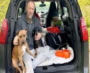 A man living in his car claims he is being forced to choose between his beloved dogs and a permanent roof over his head.&#60;br/&#62;&#60;br/&#62;Paul Growns became homeless in January 2022 and, despite working a full-time job, is still living out his car with his pets more than two years later.&#60;br/&#62;&#60;br/&#62;Paul, who was born and raised in Maidstone, Kent, says he has not been offered temporary accommodation because the council say he is not in priority need—and almost all private temporary accommodation has a no pet-policy.&#60;br/&#62;&#60;br/&#62;The 45-year-old says his two dogs, Max and Toby, are his lifeline and he is not prepared to re-home them or put them down just to get a permanent roof over his head.&#60;br/&#62;&#60;br/&#62;He said: “Being an animal lover, you can’t separate yourself from your animals because they’re family and they’re like your children while your homeless, because if you didn’t have them, you’ve got no-one.&#60;br/&#62;&#60;br/&#62;“Places don’t accept pets, so you have a choice you either stay homeless or re-home your pets.”&#60;br/&#62;&#60;br/&#62;Paul is now urging more landlords and private providers to accept pets.&#60;br/&#62;&#60;br/&#62;Maidstone Council said it has instructed its independent reviewer to consider Mr Growns’ request to overturn the decision to find him a non-priority and is “awaiting the outcome”.&#60;br/&#62;&#60;br/&#62;The spokesperson also said the council is working with him and others to identify a suitable housing solution - however Paul says he does not feel supported at all.&#60;br/&#62;&#60;br/&#62;He added: “I’ve been looking everywhere for an animal friendly place to stay.&#92;