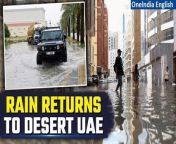 In a stark reminder of the climate crisis, heavy rain hits the desert nation of the UAE, prompting the closure of schools and offices. Trucks are deployed to tackle flooding in several areas, highlighting the struggle with large-scale rainfall. Join us as we explore the impact of extreme weather events and the urgent need for climate resilience in the region.&#60;br/&#62; &#60;br/&#62;#DubaiRain #UAE #UAERains #UAEFlood #UAESchools #DubaiFlood #DubaiFlights #UnitedArabEmirates #Oneindia&#60;br/&#62;~PR.274~ED.101~GR.121~HT.96~