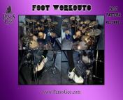 Visit my Official Website &#124; https://www.panosgeo.com&#60;br/&#62;&#60;br/&#62;Here is Part 280 of the ‘Foot Workouts’ series!&#60;br/&#62;&#60;br/&#62;In this video, I keep a steady back-beat with my hands, and play the forty eighth 8-note pattern (RLLLRRLL - right / left / left / left / right / right / left / left) with my feet, at 60bpm at first, and then a little bit faster, at 80bpm.&#60;br/&#62;&#60;br/&#62;The entire series was recorded and filmed at my home studio in Thessaloniki, Greece.&#60;br/&#62;&#60;br/&#62;Recording, Mixing, Filming, and Video Editing by Panos Geo&#60;br/&#62;&#60;br/&#62;‘Panos Geo’ logo by Vasilis Georgiou at Halo Creative Design Lab&#60;br/&#62;Instagram &#124; https://bit.ly/30uPeaW&#60;br/&#62;&#60;br/&#62;‘Foot Workouts’ logo by Angel Wolf-Black&#60;br/&#62;Facebook &#124; https://bit.ly/3drwUqP&#60;br/&#62;&#60;br/&#62;Check out the entire ‘Foot Workouts’ series in this playlist:&#60;br/&#62;https://bit.ly/3hcuPCV&#60;br/&#62;&#60;br/&#62;Thank you so much for your support! If you like this video, leave a like, share it with your friends, and follow my channel for more!