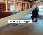 Drywall installation on another level from msn favoris