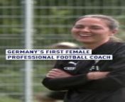 Football club Ingolstadt has hired Sabrina Wittmann as the first female head coach in German professional soccer.&#60;br/&#62;&#60;br/&#62;Wittmann takes over the team from Michael Kollner on an interim basis until the end of the season.&#60;br/&#62;&#60;br/&#62;#football #womeninfootball