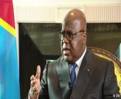 The President of the Democratic Republic of Congo, Félix Tshisekedi, talks to DW about the &#92;