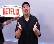 https://www.maximotv.com &#60;br/&#62;B-roll footage: Gabriel Iglesias attends the red carpet premiere of Netflix&#39;s &#39;Unfrosted&#39; at the Egyptian Theatre in Los Angeles, California, USA, on Tuesday, April 30, 2024. This video is only available for editorial use in all media and worldwide. To ensure compliance and proper licensing of this video, please contact us. ©MaximoTV