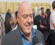 Dean Norris talks to THR on the red carpet about how his involvement in &#39;Unfrosted&#39; came to be. Plus, he dishes on working with Jerry Seinfeld as a director.