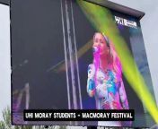 UHI Moray students talk about their experience of working at MacMoray Festival. from te talk show yunma wahaj