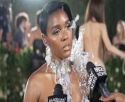 Janelle Monáe opens up about her sustainable look with The Hollywood Reporter while on the 2024 Met Gala carpet. Plus, she shares her excitement for her new movie musical project with Pharrell Williams.