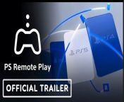 Take a look at the latest trailer to see how PlayStation Remote play can be utilized across multiple devices. Stream your PlayStation 4 and PlayStation 5 libraries to a Remote Play compatible TV or a TV connected to Chromecast with Google TV.