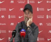 Klopp on Liverpool&#39;s 4-2 Spurs win and his Anfield exit&#60;br/&#62;&#60;br/&#62;Anfield, Liverpool, UK