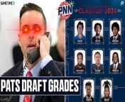 Pat and Matt give grades for each of the Patriots draft picks from this weekend.&#60;br/&#62;&#60;br/&#62;Prize Picks! Get in on the excitement with PrizePicks, America’s No. 1 Fantasy Sports App, where you can turn your hoops knowledge into serious cash. Download the app today and use code CLNS for a first deposit match up to &#36;100! Pick more. Pick less. It’s that Easy! Go to https://PrizePicks.com/CLNS&#60;br/&#62;&#60;br/&#62;Take the guesswork out of buying NBA tickets with Gametime. Download the Gametime app, create an account, and use code CLNS for &#36;20 off your first purchase. Download Gametime today. Last minute tickets. Lowest Price. Guaranteed. Terms apply.&#60;br/&#62;&#60;br/&#62;#Patriots #NFL