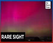 First &#39;extreme&#39; solar storm in 20 years brings Northern Lights to European skies&#60;br/&#62;&#60;br/&#62;The Northern Lights illuminate the skies above Germany and the United Kingdom as the most powerful solar storm in more than two decades strikes Earth. The spectacular displays were visible overnight from Tasmania to the UK, with the storm threatening possible disruptions to satellites and power grids into the weekend. &#60;br/&#62;&#60;br/&#62;Video by AFP &#60;br/&#62;&#60;br/&#62;Subscribe to The Manila Times Channel - https://tmt.ph/YTSubscribe &#60;br/&#62;Visit our website at https://www.manilatimes.net &#60;br/&#62; &#60;br/&#62;Follow us: &#60;br/&#62;Facebook - https://tmt.ph/facebook &#60;br/&#62;Instagram - https://tmt.ph/instagram &#60;br/&#62;Twitter - https://tmt.ph/twitter &#60;br/&#62;DailyMotion - https://tmt.ph/dailymotion &#60;br/&#62; &#60;br/&#62;Subscribe to our Digital Edition - https://tmt.ph/digital &#60;br/&#62; &#60;br/&#62;Check out our Podcasts: &#60;br/&#62;Spotify - https://tmt.ph/spotify &#60;br/&#62;Apple Podcasts - https://tmt.ph/applepodcasts &#60;br/&#62;Amazon Music - https://tmt.ph/amazonmusic &#60;br/&#62;Deezer: https://tmt.ph/deezer &#60;br/&#62;Tune In: https://tmt.ph/tunein&#60;br/&#62; &#60;br/&#62;#TheManilaTimes &#60;br/&#62;#worldnews &#60;br/&#62;#northernlights &#60;br/&#62;#solarstorm
