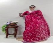 Heavy Chiffon Satin || MODELING || FASHION SHOW from moni saree modeling show