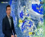 Aidan McGivern presents the next 10 days weather - Met Office from office jay 19
