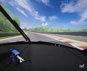 Blackrock track simulation in a Porsche from 01 track