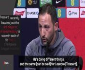 Belgium boss Domenico Tedesco explained how the team cope in Kevin De Bruyne and Leandro Trossard&#39;s absences