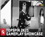 Gameplay Showcase de TopSpin 2K25 from www sullus de