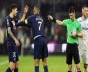 PSG overcame the defender&#39;s first half dismissal to win 2-0