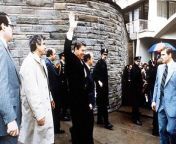 This Day in History: , President Reagan Is Shot.&#60;br/&#62;March 30, 1981.&#60;br/&#62;Outside of a Washington D.C. hotel, &#60;br/&#62;25-year-old John Hinckley Jr. fired six shots at &#60;br/&#62;the president, hitting him once in the chest.&#60;br/&#62;Press Secretary James Brady, &#60;br/&#62;Secret Service agent Timothy McCarthy and &#60;br/&#62;D.C. policeman Thomas Delahaney were also hit.&#60;br/&#62;As Hinckley was overpowered, &#60;br/&#62;Reagan was rushed to the trauma center &#60;br/&#62;at George Washington University Hospital.&#60;br/&#62;As he was prepared for surgery, Reagan quipped &#60;br/&#62;to First Lady Nancy, &#92;
